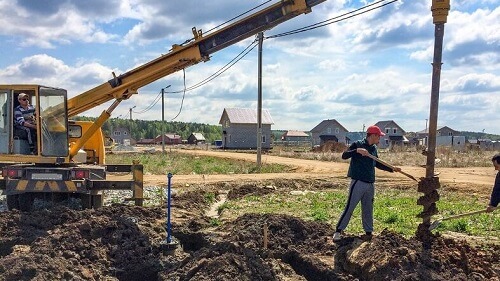 Свайно-ростверковый фундамент в Минске