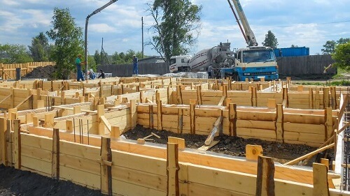 Свайный фундамент с ростверком в Минске