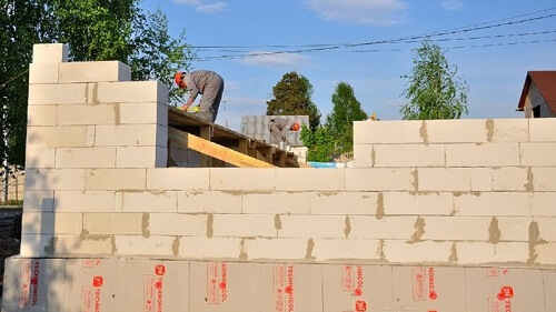 Укладка газосиликатных блоков в Минске